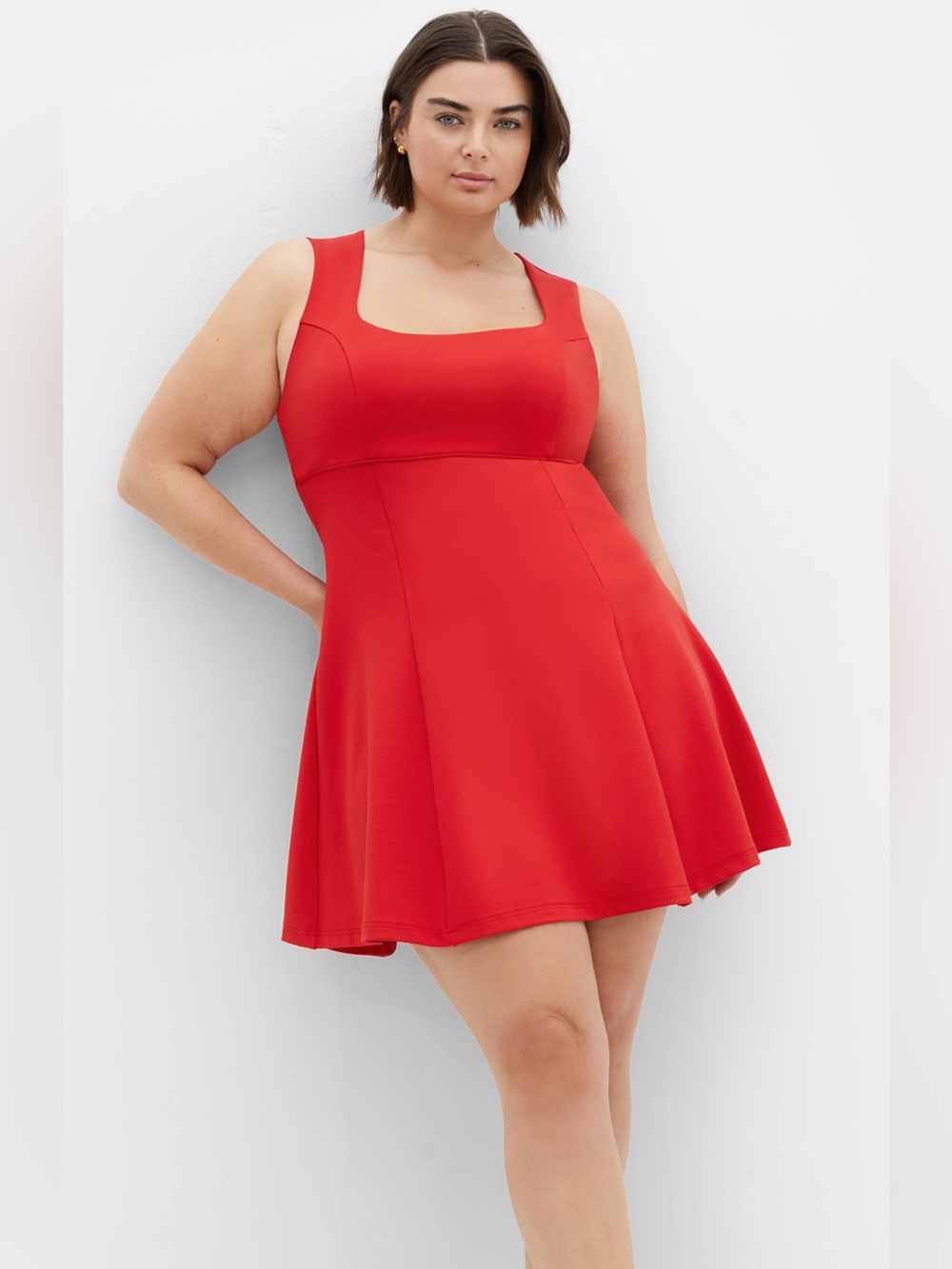 City Chic Red Bree Dress